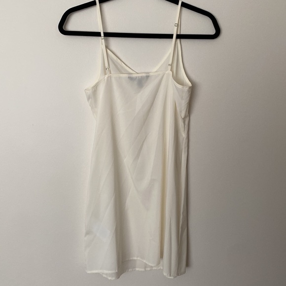 Banana Republic drop waist button up and tiered flounce dress with slip size 2 - Picture 4 of 10